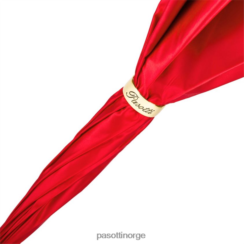 paraply | PASOTTI 189 21065-21 a - rød dahlia paraply, dobbel klut 8B6Z26331 kvinner