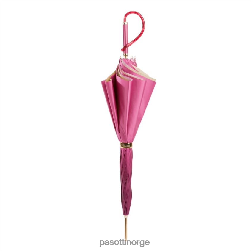paraply | PASOTTI 189 21065-30 a - fuchsia dahlia paraply, dobbel klut 8B6Z26377 kvinner