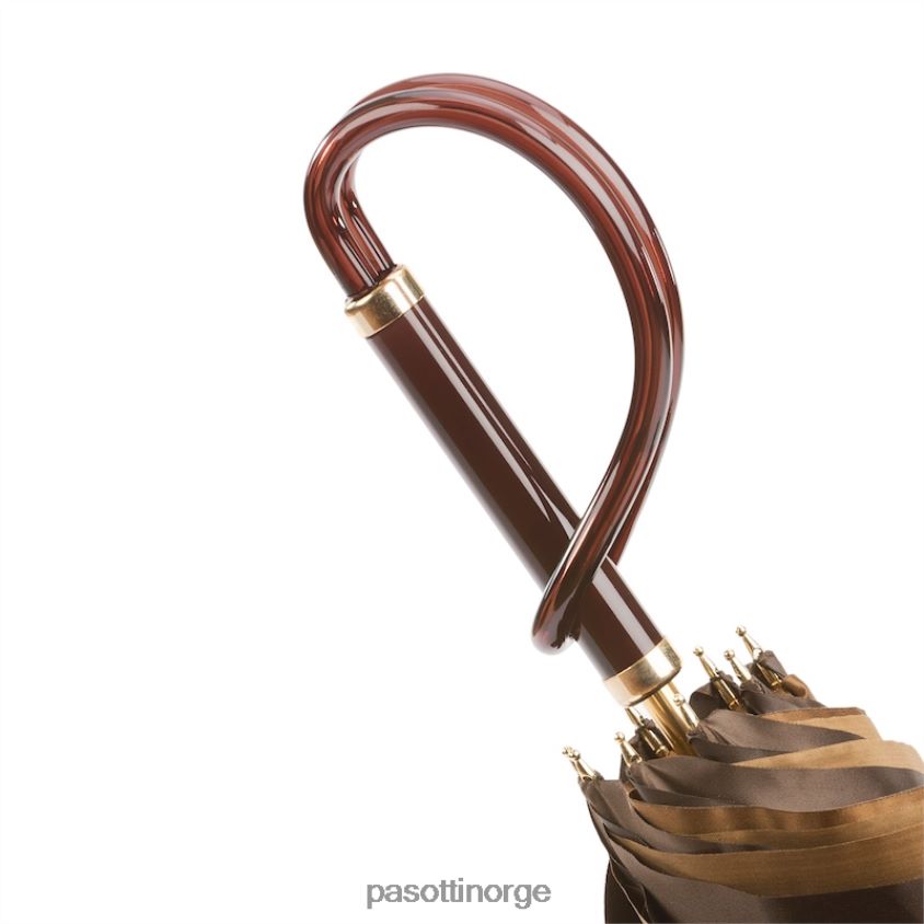 paraply | PASOTTI 189 21065-40 a - brun dahlia paraply, dobbel klut 8B6Z26371 kvinner