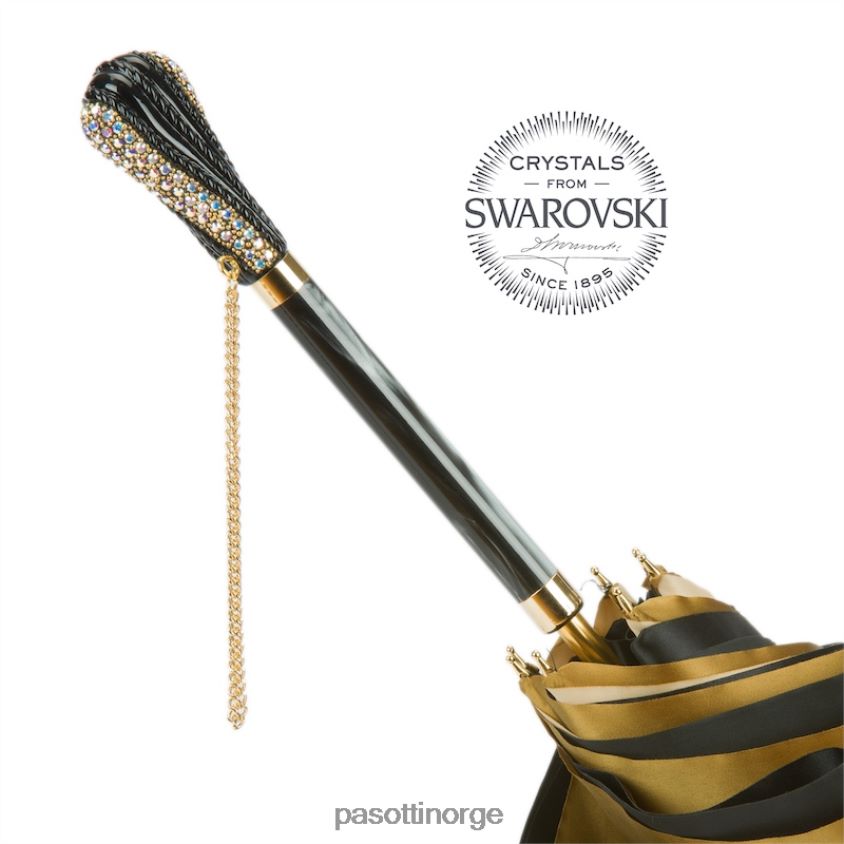 paraply | PASOTTI 189 21273-6 s8ab - luksus gull dahlia paraply, dobbel klut 8B6Z26387 kvinner