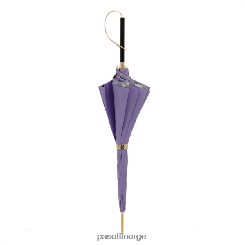 paraply | PASOTTI 189 52693-70 s - lilla blomster paraply, dobbel klut 8B6Z26345 kvinner