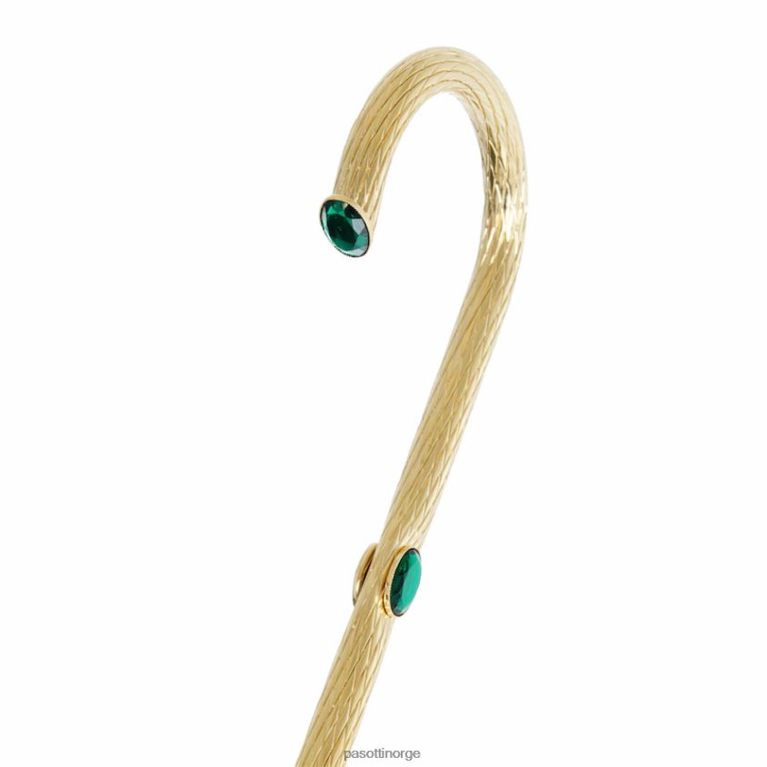 paraply | PASOTTI 189 5g763-5 p5 - smaragdgrønn blomsterparaply 8B6Z26325 kvinner