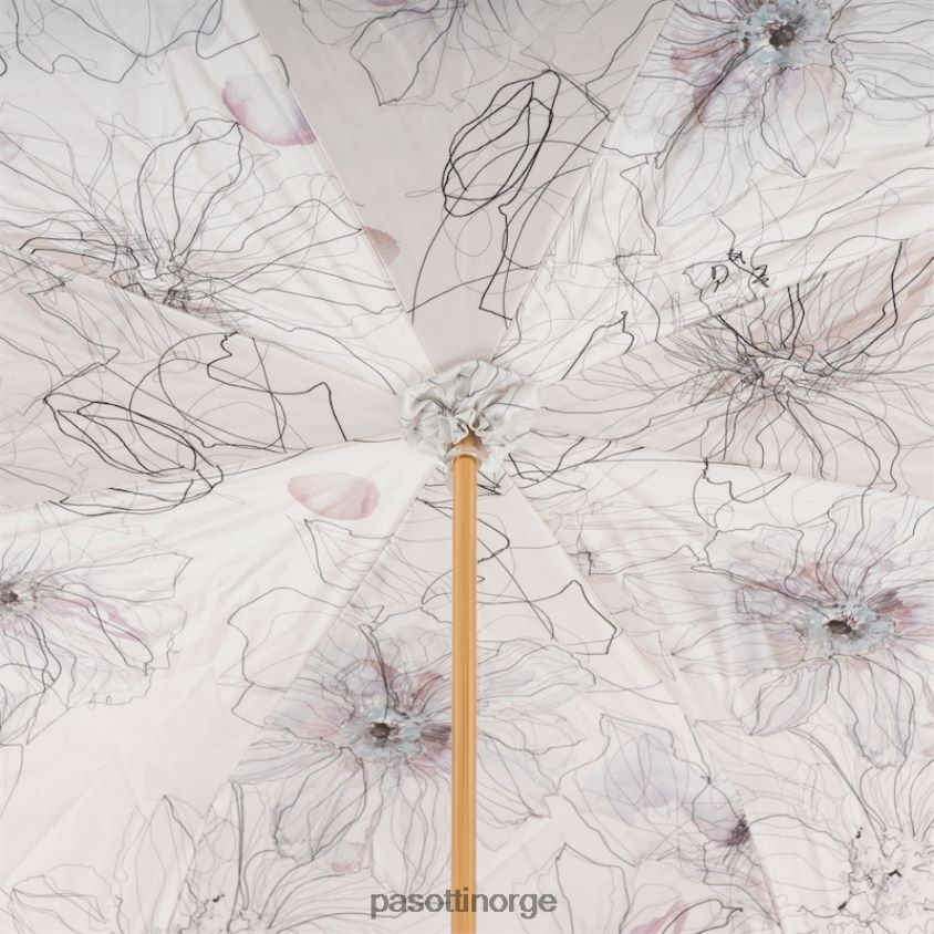 paraply | PASOTTI 189 5l976-3 m17 - fantastisk elfenben paraply, dobbel klut 8B6Z26390 kvinner