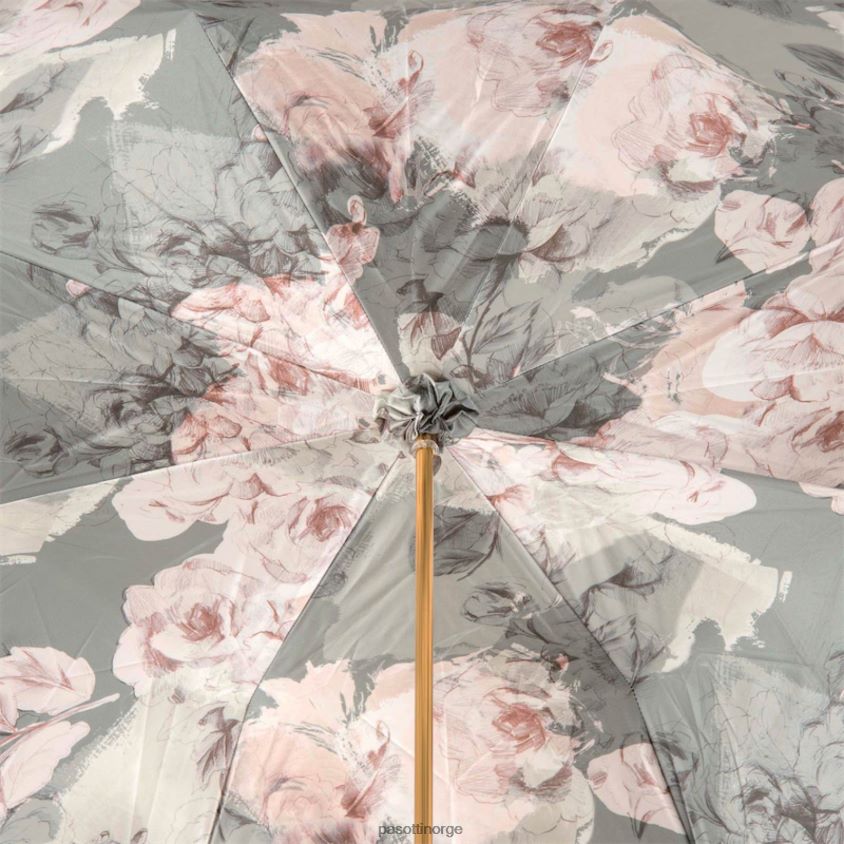 paraply | PASOTTI 189 5r316-6 p5 - elfenben paraply med blomster inni 8B6Z26367 kvinner