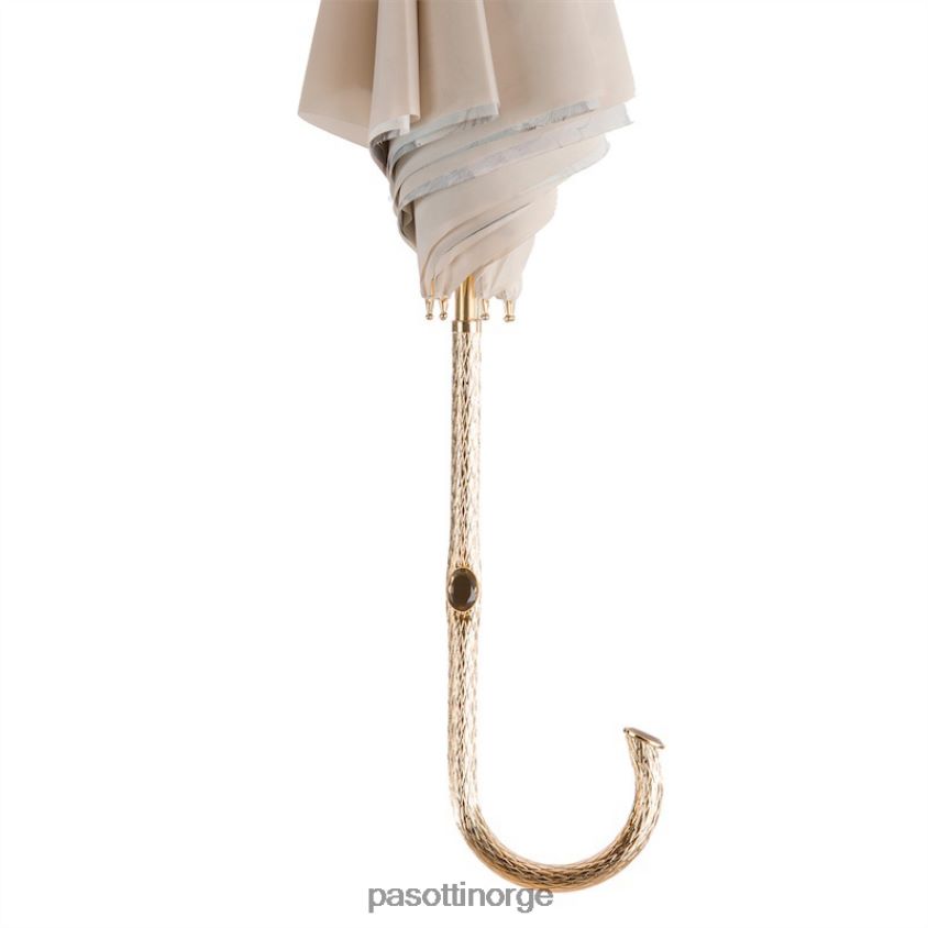 paraply | PASOTTI 189 5r316-6 p5 - elfenben paraply med blomster inni 8B6Z26367 kvinner