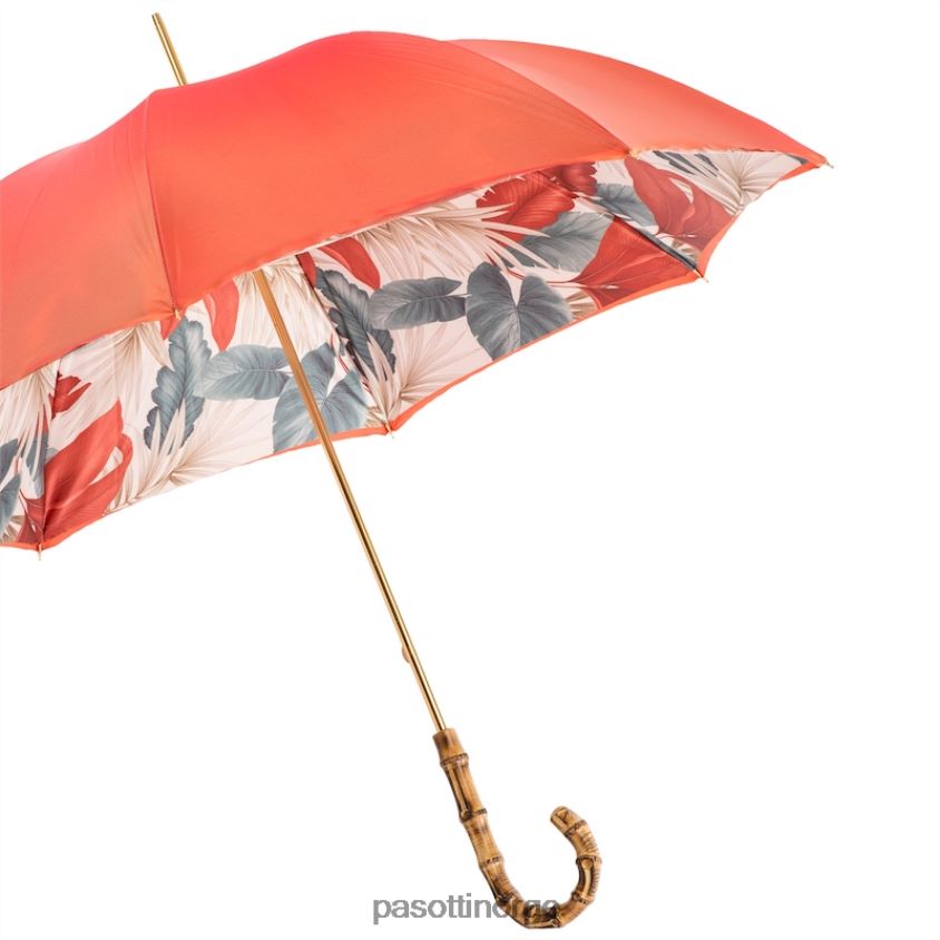 paraply | PASOTTI 189 5z066-4 z20 - bambushåndtak wumbrella 8B6Z26368 kvinner