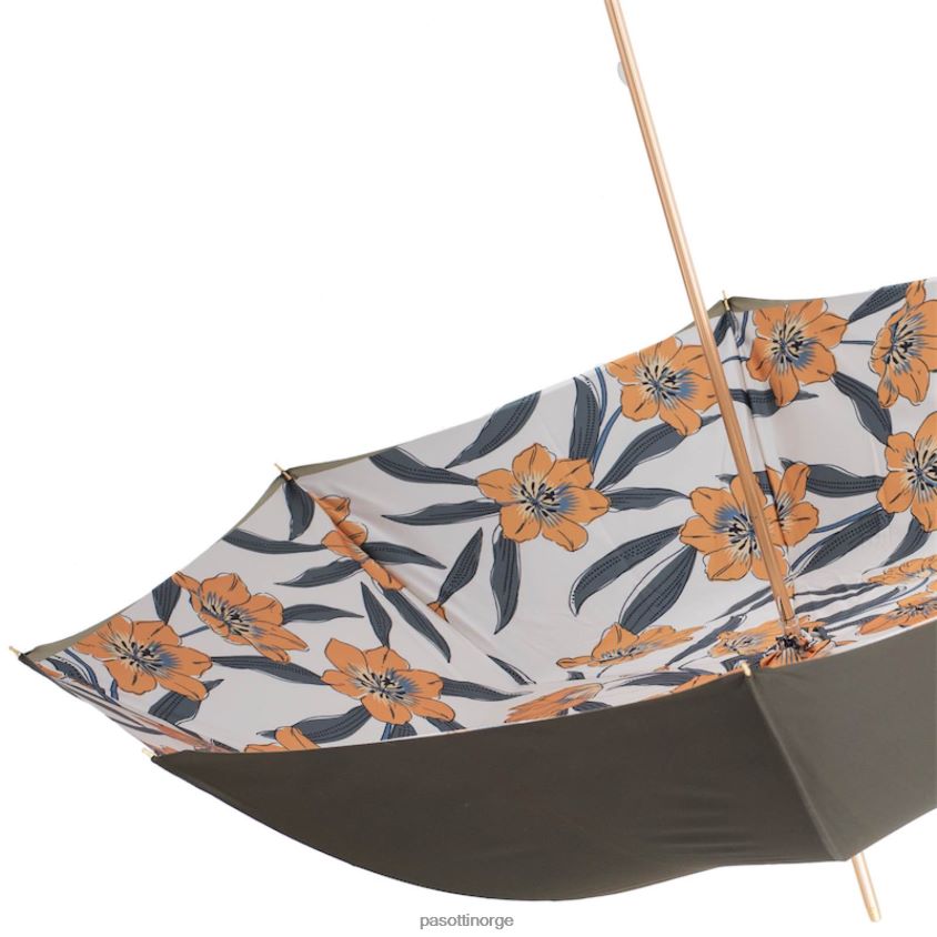 paraply | PASOTTI 189 5z779-3 g2 - paraply med gule blomster 8B6Z26393 kvinner