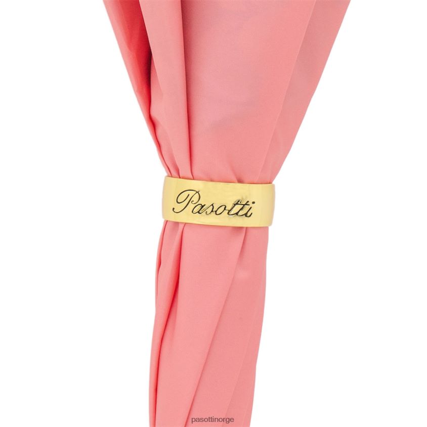 paraply | PASOTTI 189 9a436-6 p5 - rosa paraply med flowe 8B6Z26342 kvinner
