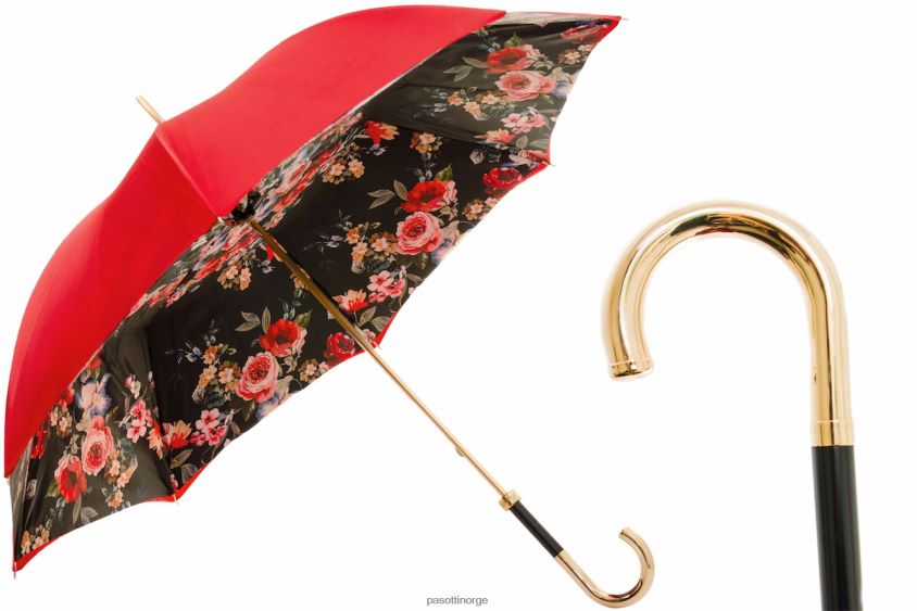 paraply | PASOTTI 189 9h005-1 s27 - paraply rose rosse 8B6Z26398 kvinner
