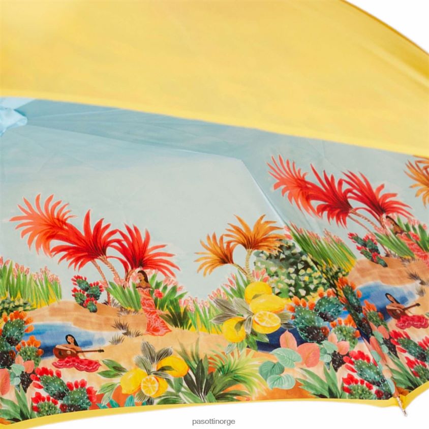 paraply | PASOTTI 189 9l980-5 s17 - \"hawaiiansk\" paraply 8B6Z26324 kvinner