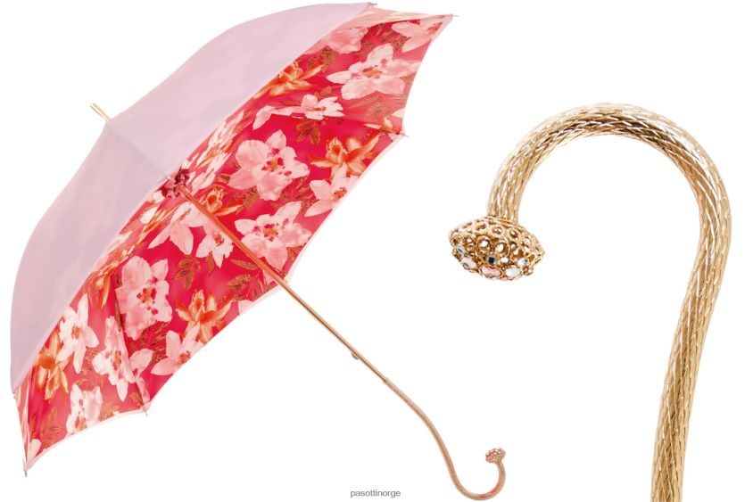 paraply | PASOTTI 189 orchid-7 p42 - paraply orchidea rosa 8B6Z26392 kvinner