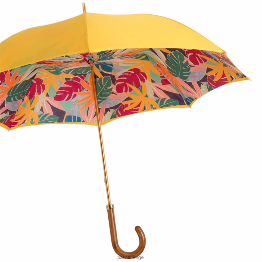 paraply | PASOTTI 189 vf305-1 l - gul tropisk paraply 8B6Z26396 kvinner