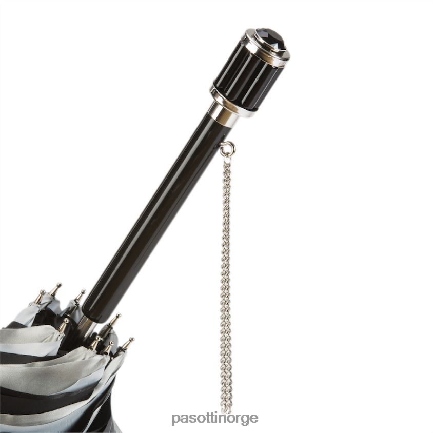 paraply | PASOTTI 189n 21273-11 s11 - sølv dahlia paraply, dobbel klut 8B6Z26357 kvinner