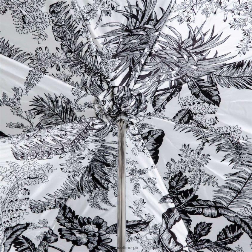 paraply | PASOTTI 189n 50783-7 n5 - paraply fiori neri 8B6Z26328 kvinner