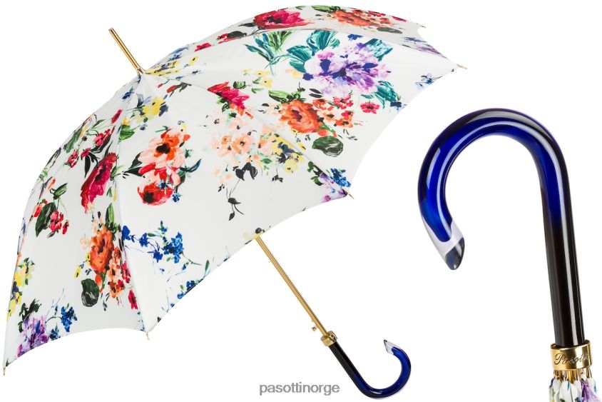 paraply | PASOTTI 20 5k598-1 g15 - vårparaply med blomster 8B6Z26332 kvinner