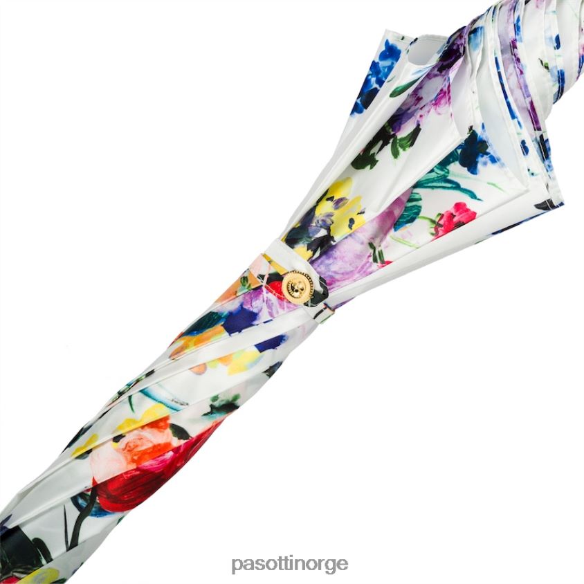 paraply | PASOTTI 20 5k598-1 g15 - vårparaply med blomster 8B6Z26332 kvinner