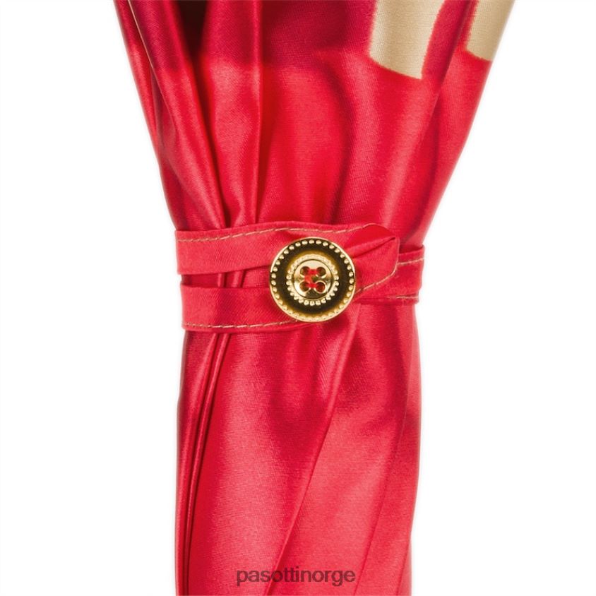 paraply | PASOTTI 460 21065-21 p - rød dahlia paraply 8B6Z26364 kvinner