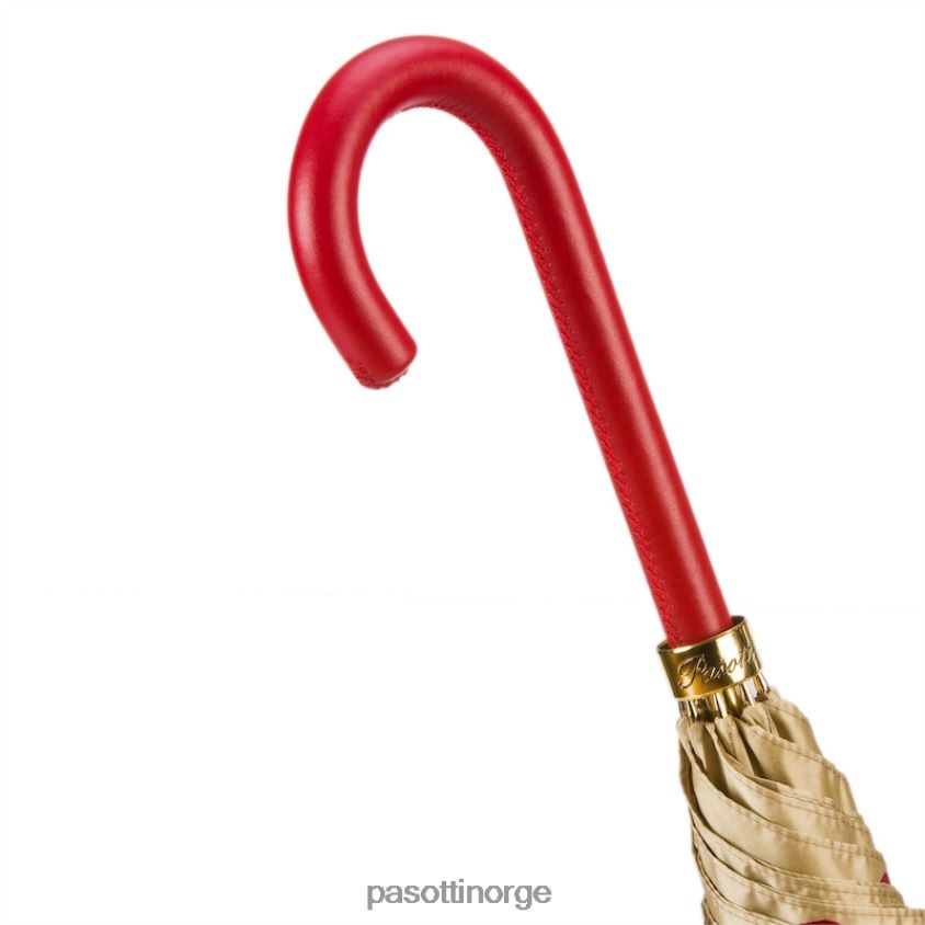 paraply | PASOTTI 460 21065-21 p - rød dahlia paraply 8B6Z26364 kvinner