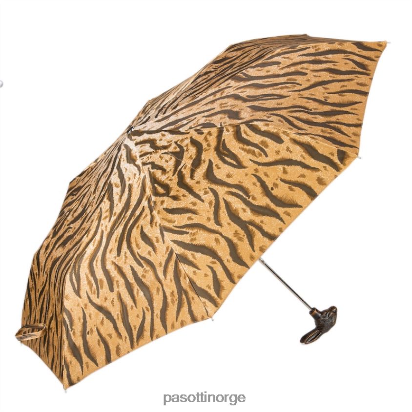paraply | PASOTTI 257 1409-61 113 - animalier sammenleggbar paraply med kaninhåndtak 8B6Z26612 kvinner