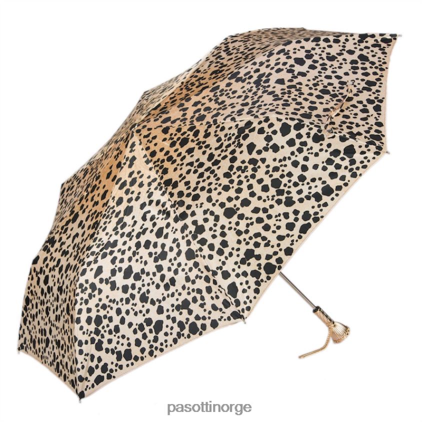 paraply | PASOTTI 257 1411-29 p11 - sammenleggbar paraply med leopardmønster 8B6Z26585 kvinner