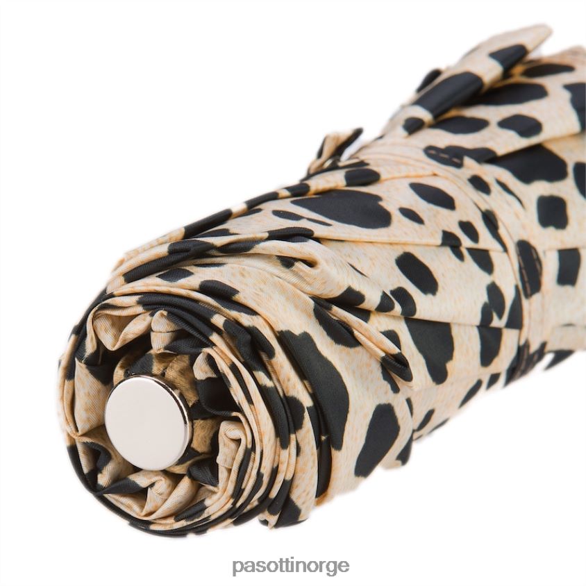 paraply | PASOTTI 257 1411-29 p11 - sammenleggbar paraply med leopardmønster 8B6Z26585 kvinner