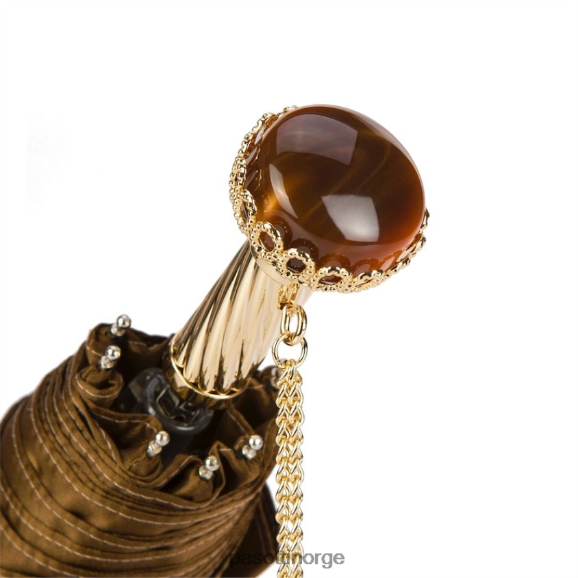 paraply | PASOTTI 257 21065-40 a29 - beige dahlia sammenleggbar paraply 8B6Z26603 kvinner