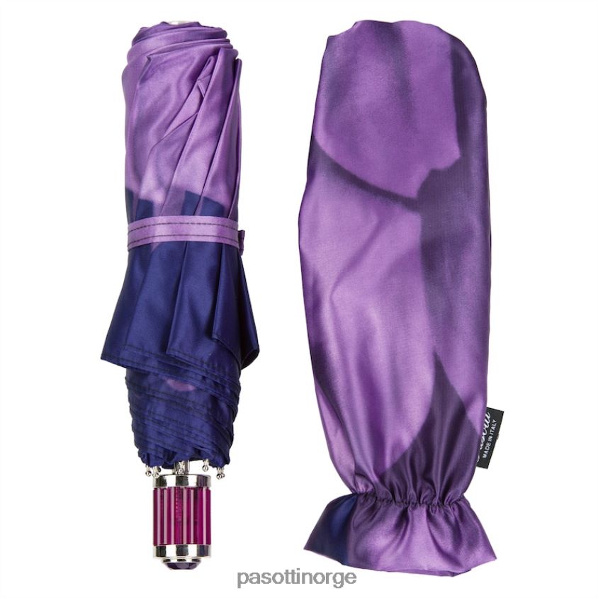 paraply | PASOTTI 257 21065-71 s11 - nydelig lilla blomsterparaply 8B6Z26611 kvinner