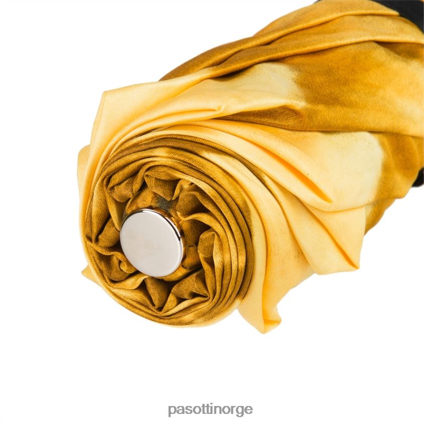 paraply | PASOTTI 257 21273-6 a29 - gullblomst vakker sammenleggbar paraply 8B6Z26606 kvinner