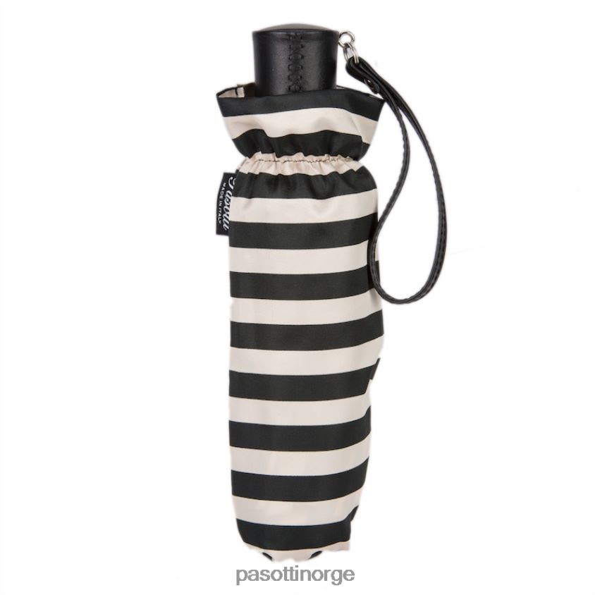 paraply | PASOTTI 257 21352-5 p - stripet sammenleggbar paraply 8B6Z26622 kvinner