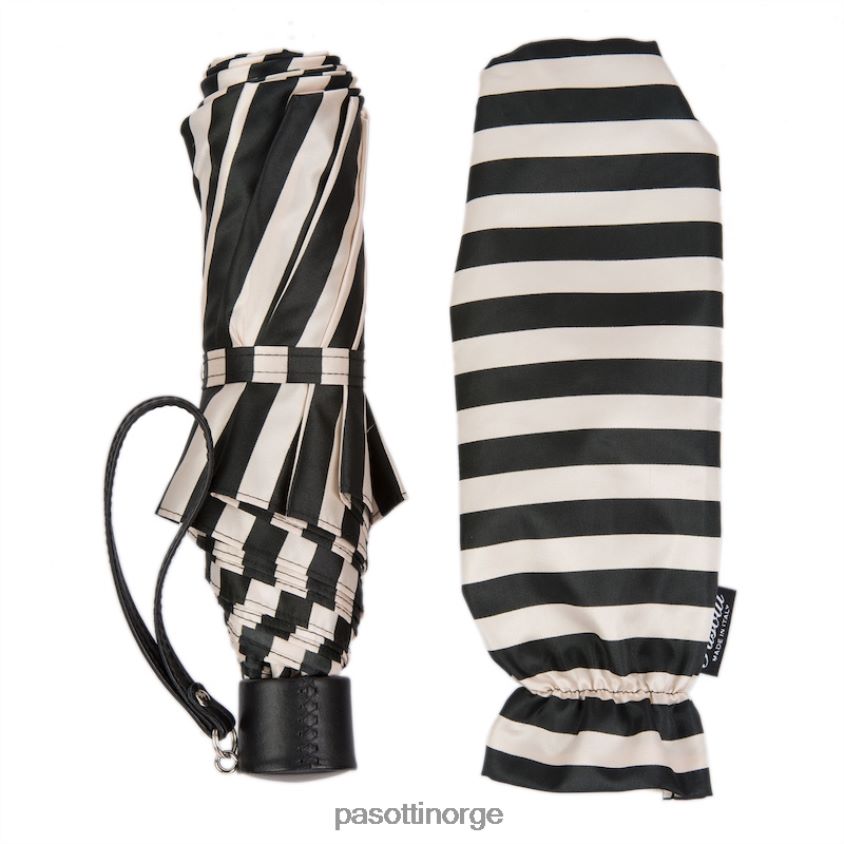 paraply | PASOTTI 257 21352-5 p - stripet sammenleggbar paraply 8B6Z26622 kvinner