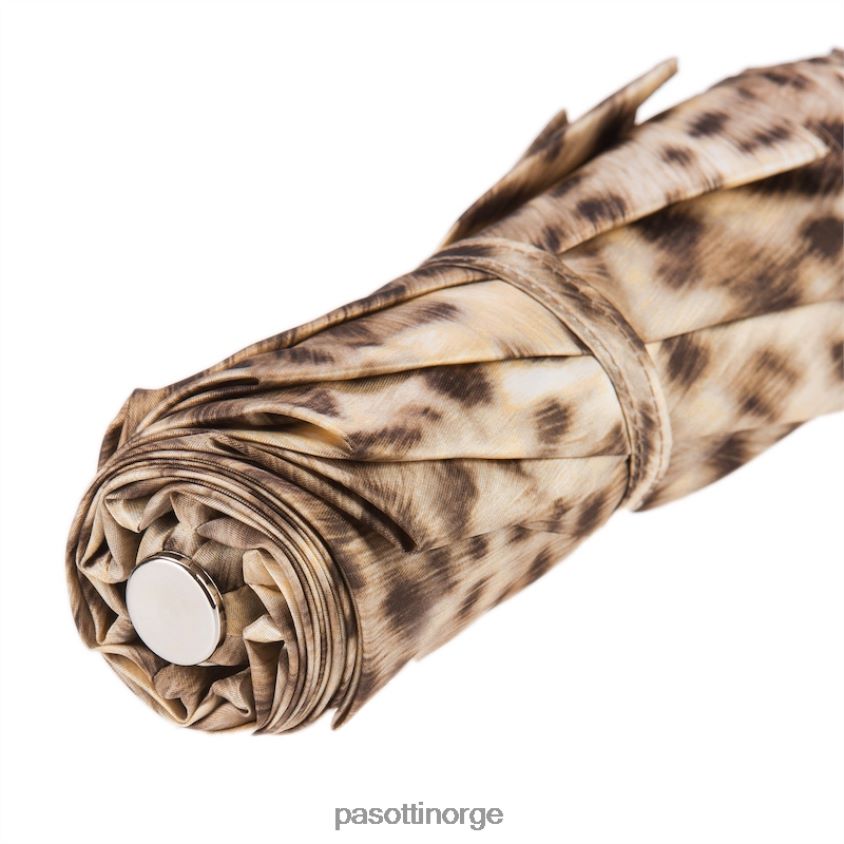 paraply | PASOTTI 257 52417-16 p12 - leopard sammenleggbar paraply 8B6Z26599 kvinner