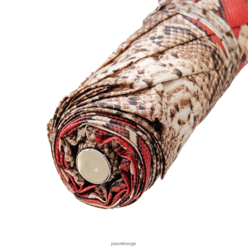 paraply | PASOTTI 257 52656-601 p12 - pythonprint sammenleggbar paraply 8B6Z26581 kvinner