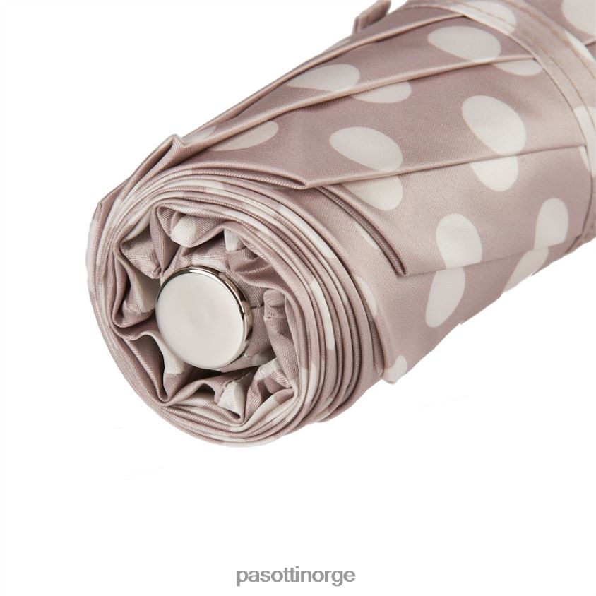 paraply | PASOTTI 257 55874-153 139 - polkaprikket sammenleggbar paraply med papegøyehåndtak 8B6Z26619 kvinner