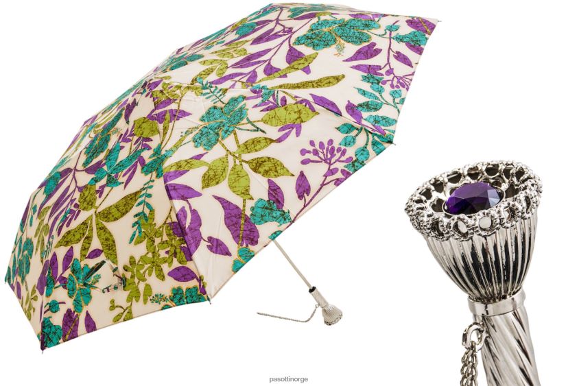 paraply | PASOTTI 257 56792-2 p11 - fjær sammenleggbar paraply 8B6Z26602 kvinner