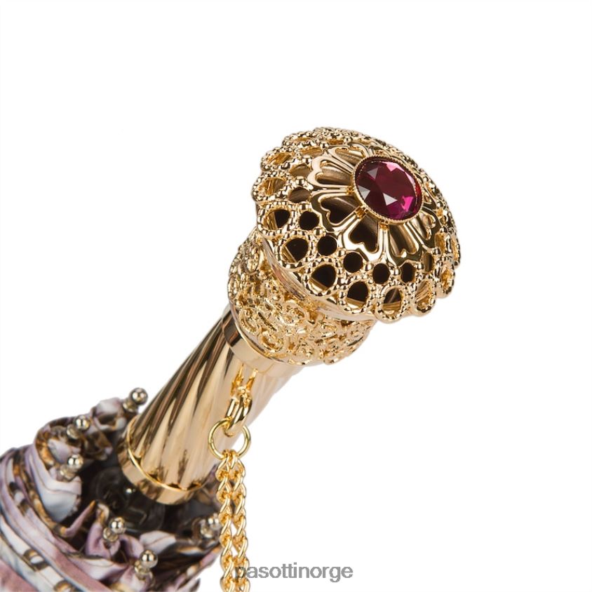 paraply | PASOTTI 257 58002-7 p14 - animalier og kjedetrykk sammenleggbar paraply 8B6Z26618 kvinner