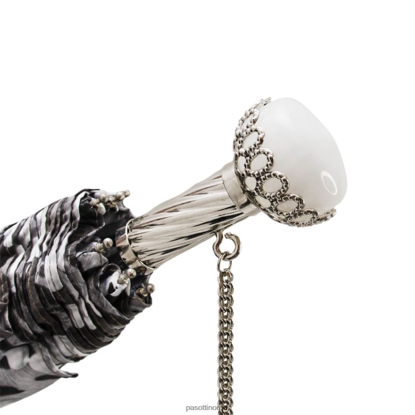 paraply | PASOTTI 257 5a003-34 a29 - sammenleggbar paraply med perletrykk 8B6Z26625 kvinner