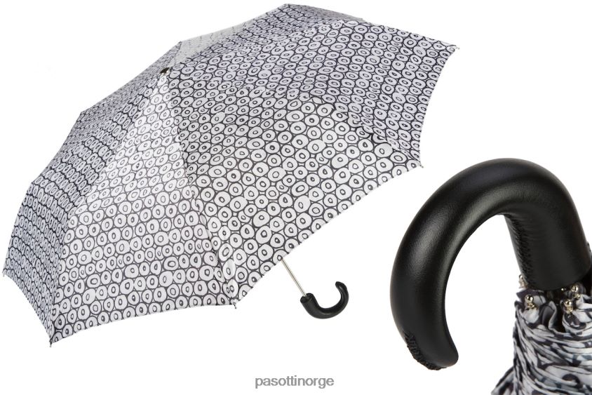 paraply | PASOTTI 257 5e438-5 p - små sirkler sammenleggbar paraply 8B6Z26594 kvinner