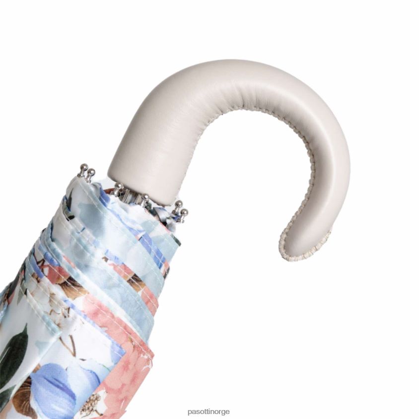 paraply | PASOTTI 257 9l267-1 p - sammenleggbar paraply med blomster 8B6Z26571 kvinner