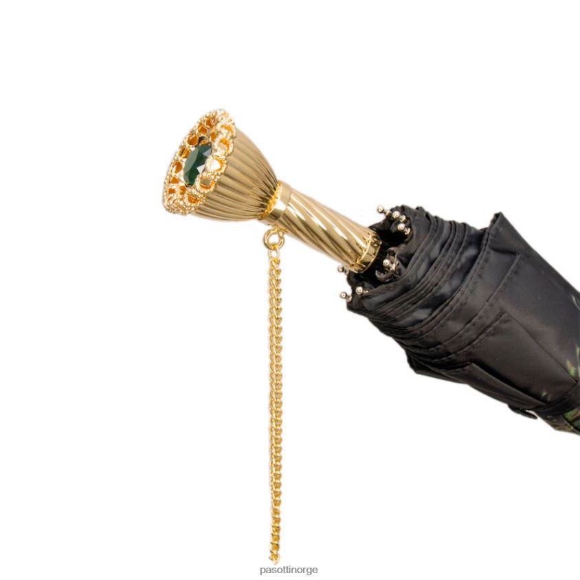 paraply | PASOTTI 257 hawaii p11 - påfugl sammenleggbar paraply 8B6Z26573 kvinner