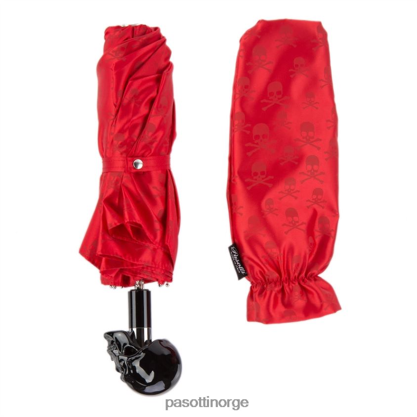 paraply | PASOTTI 257 prt w33ne - svart hodeskalle sammenleggbar paraply 8B6Z26614 kvinner