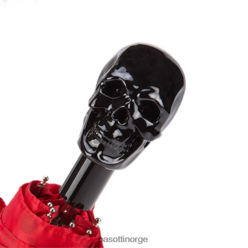 paraply | PASOTTI 257 prt w33ne - svart hodeskalle sammenleggbar paraply 8B6Z26614 kvinner