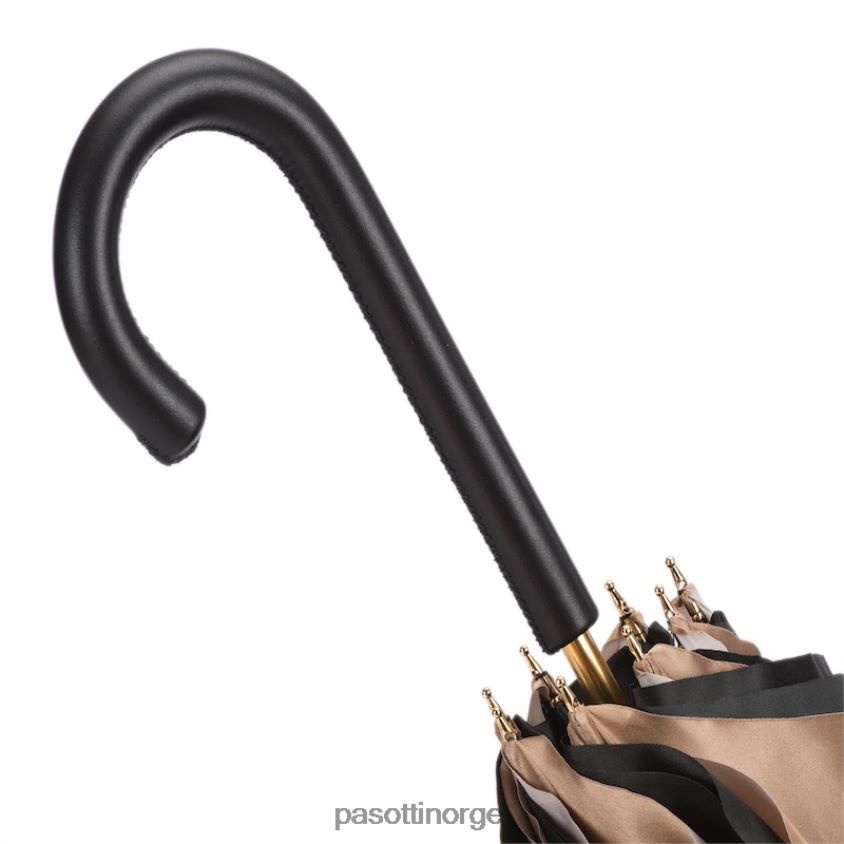 paraply | PASOTTI 189 21285-1 p - elfenben paraply med stripete interiør, dobbel klut 8B6Z26459 kvinner