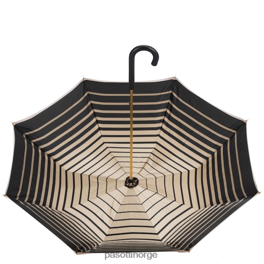 paraply | PASOTTI 189 21285-1 p - elfenben paraply med stripete interiør, dobbel klut 8B6Z26459 kvinner