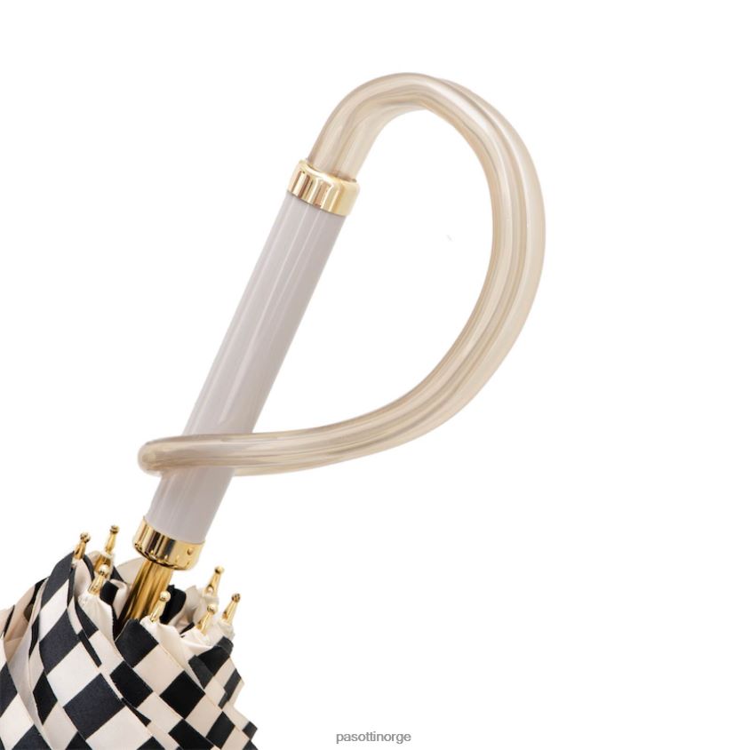 paraply | PASOTTI 189 21352-5 a - elfenben paraply med svarte striper 8B6Z26436 kvinner