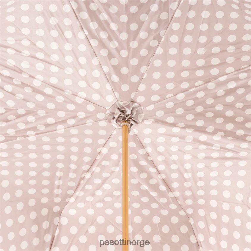 paraply | PASOTTI 189 55874-153 a35 - elfenben paraply med prikker, dobbel klut 8B6Z26465 kvinner