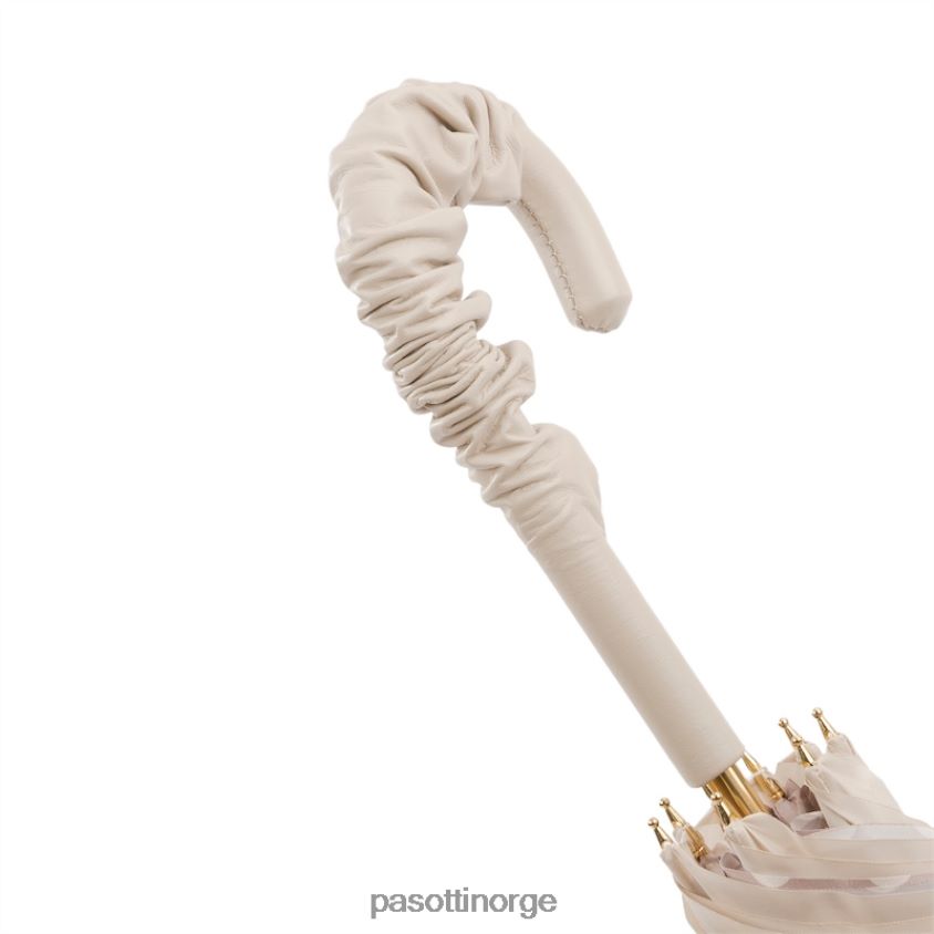 paraply | PASOTTI 189 55874-153 a35 - elfenben paraply med prikker, dobbel klut 8B6Z26465 kvinner