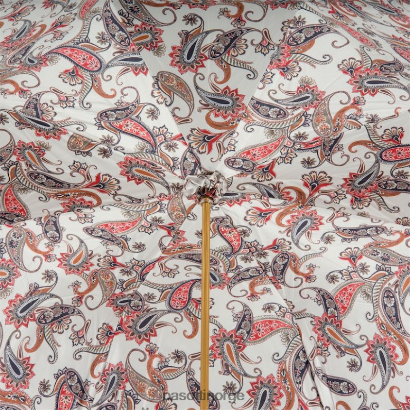 paraply | PASOTTI 189 5f805-6 p - paisley paraply med skinnhåndtak 8B6Z26454 kvinner