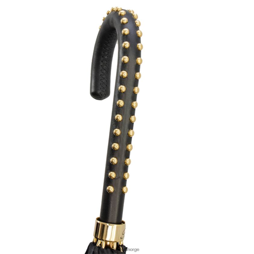 paraply | PASOTTI 189 5g313-39 h19 - svart paraply med hodelagstrykk, dobbel klut 8B6Z26449 kvinner