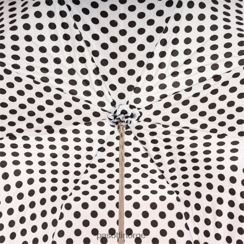 paraply | PASOTTI 189n 55874-2 u18 - knallrøde prikker paraply, dobbel klut 8B6Z26471 kvinner
