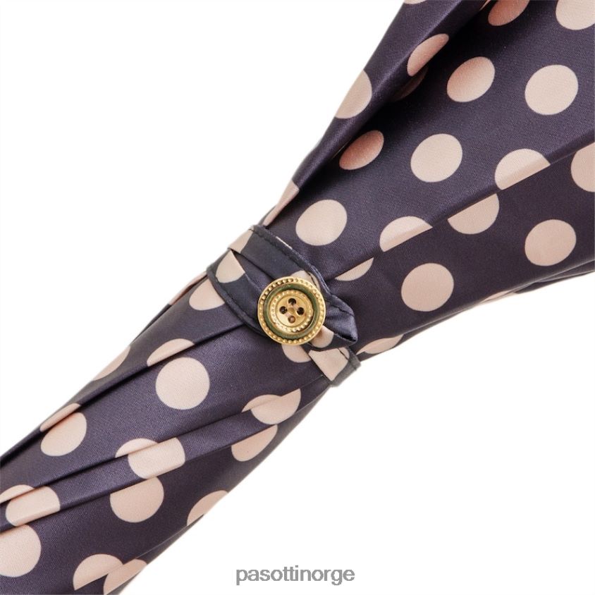 paraply | PASOTTI 20 55874-164 n61 - paraply med beige prikker 8B6Z26476 kvinner